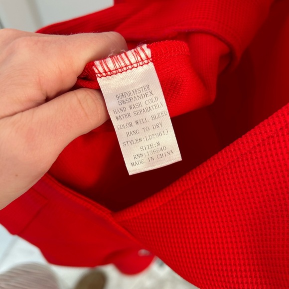 Lulu’s red halter dress - Picture 8 of 9